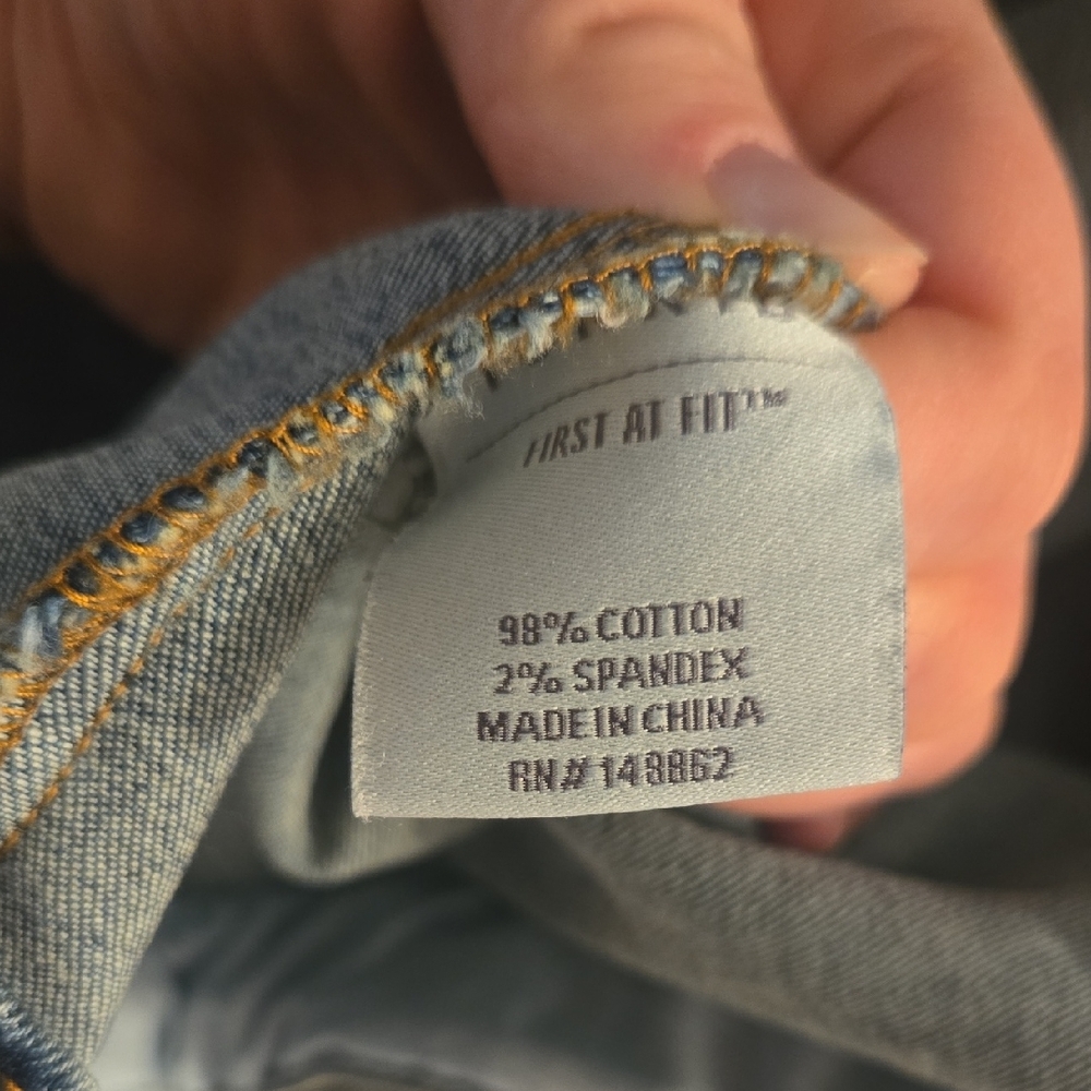 Torrid Blue Denim Jacket with Button Accents - Picture 10 of 10